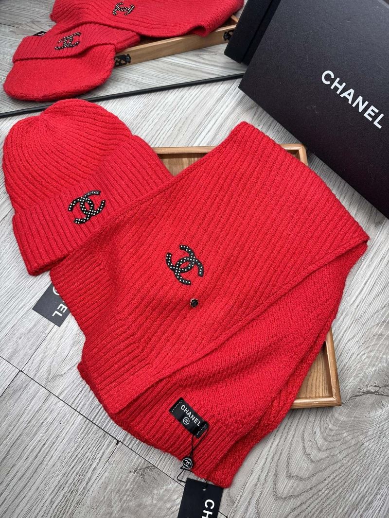 Chanel Caps Scarfs